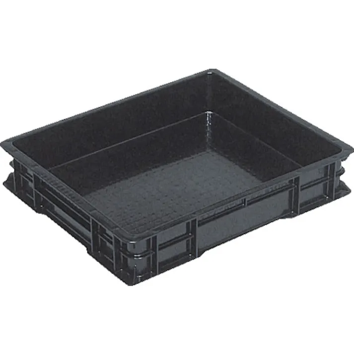 【CAINZ-DASH】岐阜プラスチック工業 BE型導電性コンテナ 131313 コンテナーB-11導電ブラック BE-11【別送品】