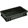 【CAINZ-DASH】岐阜プラスチック工業 RBE型導電性コンテナ 134970 コンテナーRB-41-3ブラック RBE-41-3【別送品】