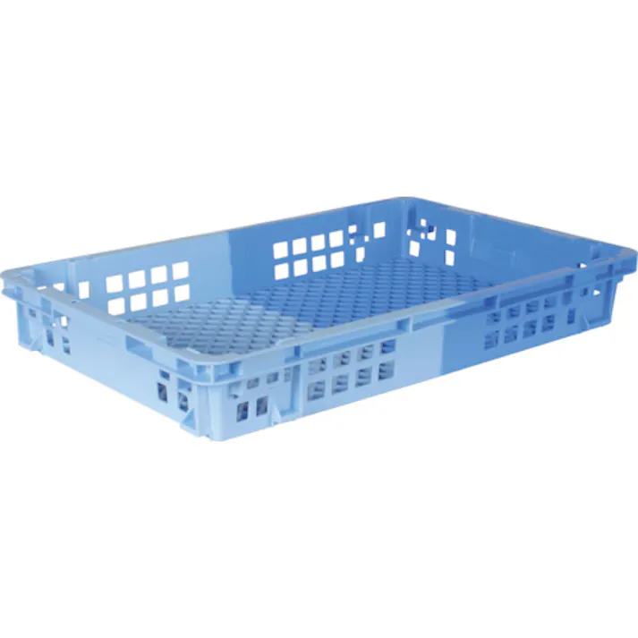 【CAINZ-DASH】岐阜プラスチック工業 ネスティング・スタッキングコンテナ 383170 NFコンテナーNF-M22DB/B NF-M22 DB/B【別送品】