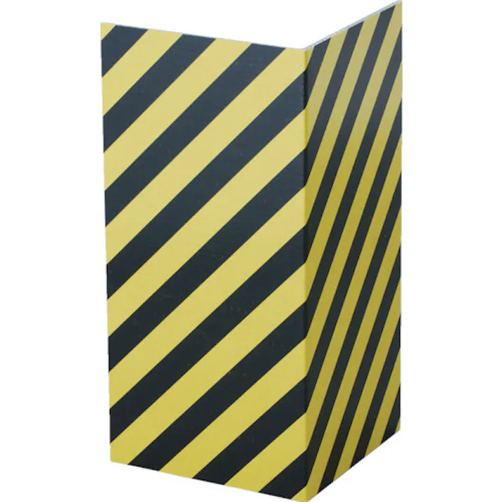 【CAINZ-DASH】岐阜プラスチック工業 テクセルコーナーガードトラ柄 599397 コーナーガード300X300X900 CL8-300X300X900ALL【別送品】