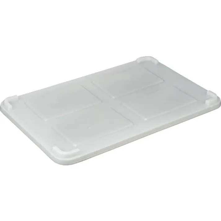 【CAINZ-DASH】岐阜プラスチック工業 食品用コンテナ 617350 パンコンテナー大型用蓋抗菌ナチュラル PAN-L-F-N【別送品】