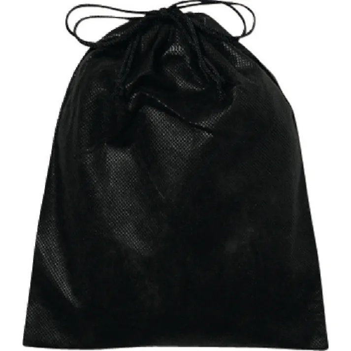 【CAINZ-DASH】エーワン 不織布インナー巾着SS 黒 KW0001AR10【別送品】