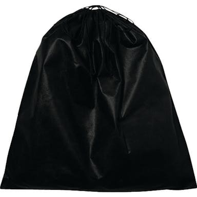【CAINZ-DASH】エーワン 不織布インナー巾着ＬＬ　黒 KW0005AR10【別送品】