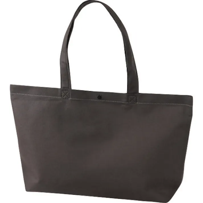 【CAINZ-DASH】エーワン カジュアルトート A4横 ダークブラウン LC0529AG20【別送品】