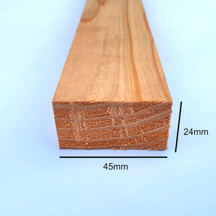 杉KD上小節材 1000×45×24mm