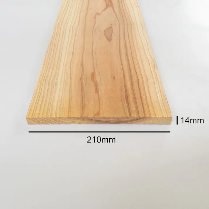杉加工材 幅210mm 長さ600mm 厚さ14mm