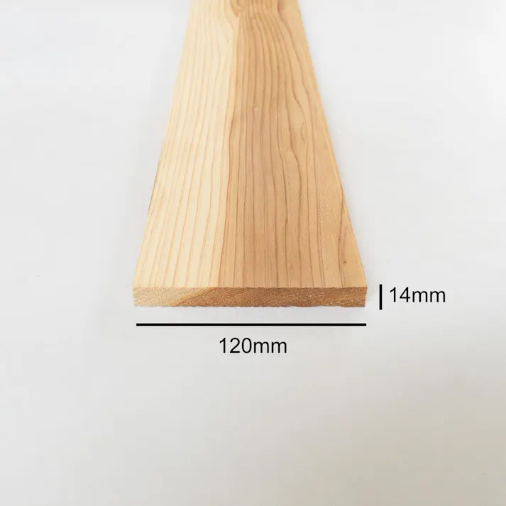 杉加工材 600×120×14mm(販売終了)