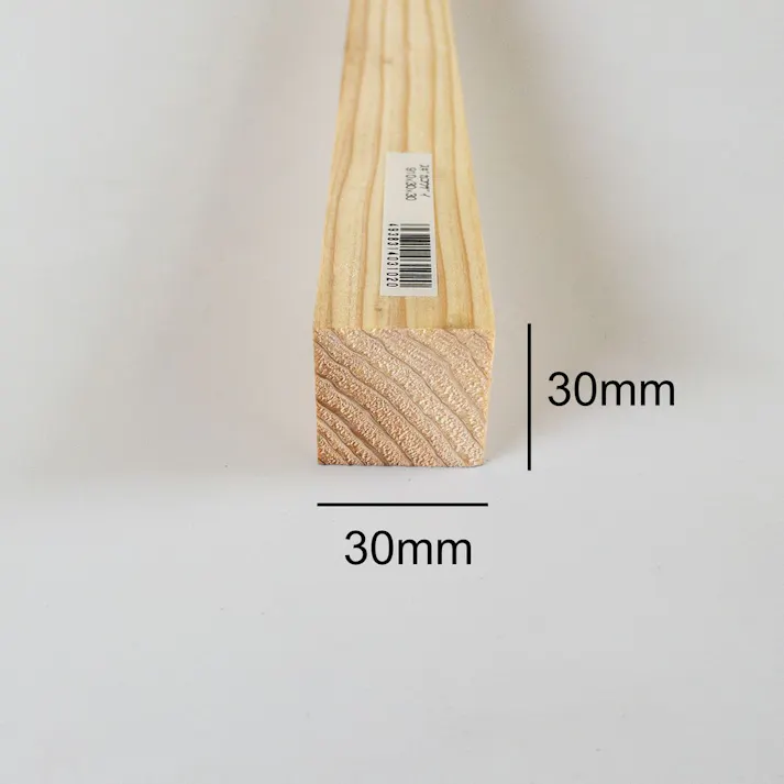 杉加工材 幅30mm 長さ910mm 厚さ30mm