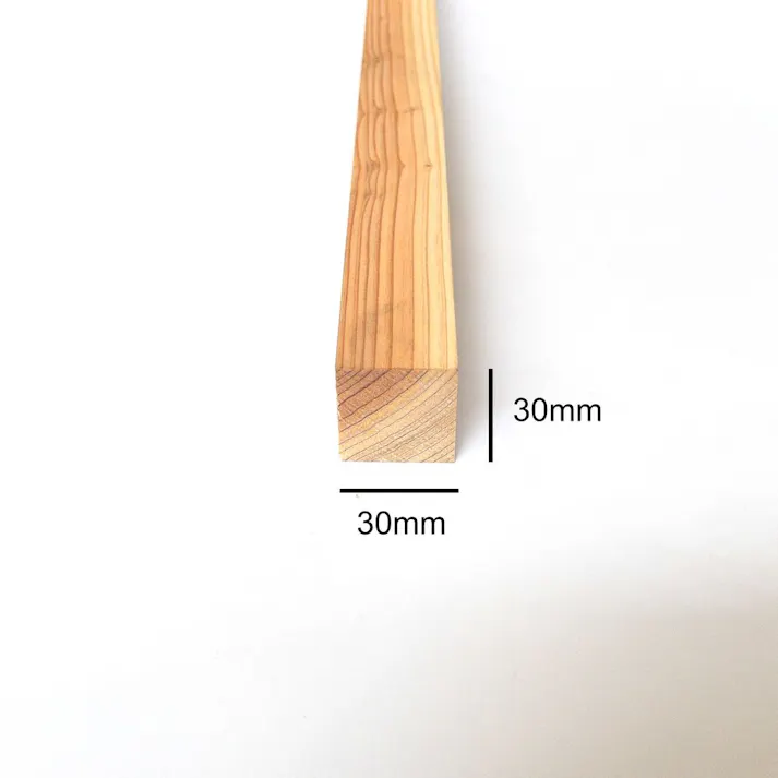 杉加工材 幅30mm 長さ600mm 厚さ30mm