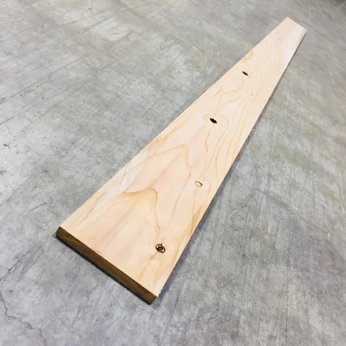 杉KD材 幅120mm 長さ2000mm 厚さ15mm