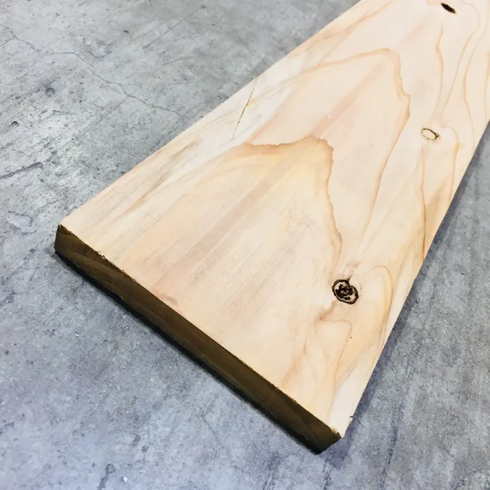 杉KD材 幅120mm 長さ2000mm 厚さ15mm