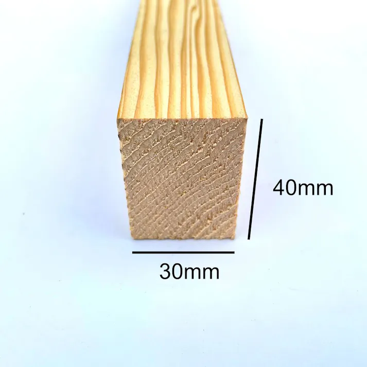 杉KD材 幅40mm 長さ1000mm 厚さ30mm