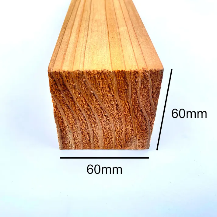杉KD材 幅60mm 長さ1000mm 厚さ60mm