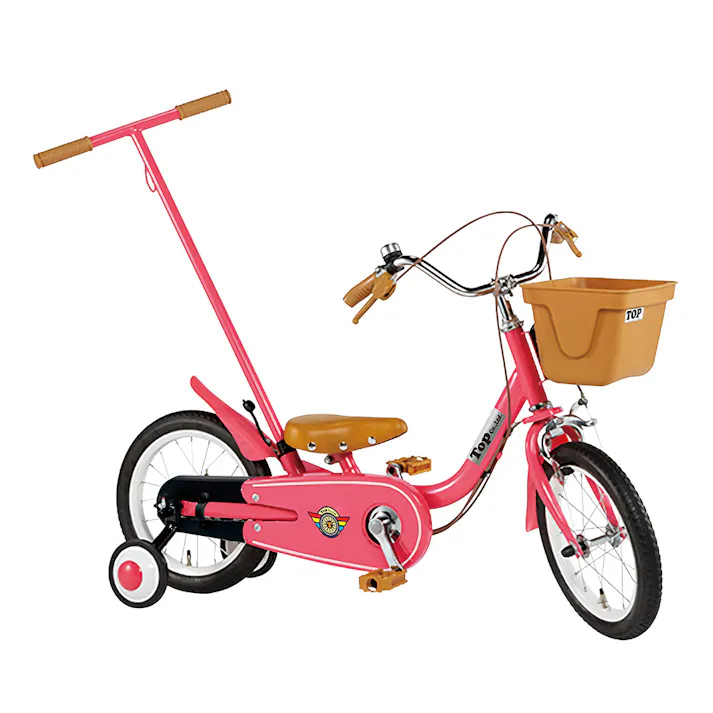 【自転車】いきなり自転車 2~6歳 14インチ ブルーミングラズベリー