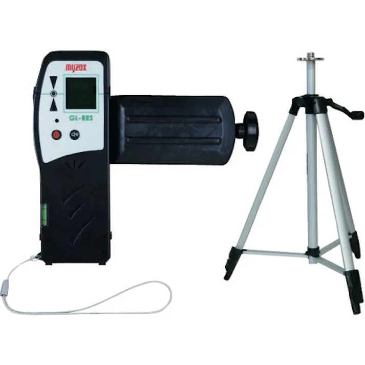 【CAINZ-DASH】マイゾックス リアルグリーンレーザー墨出器 受光器三脚セット<G-210SR> 222743【別送品】