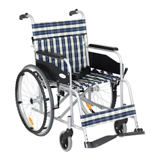 テイコブ車いす スチール製 WHS08-NV