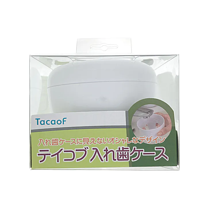 テイコブ入れ歯ケース ホワイト DC01