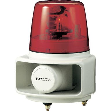 【CAINZ-DASH】パトライト ラッパッパホーンスピーカー一体型　色：赤 RT-100A-R【別送品】