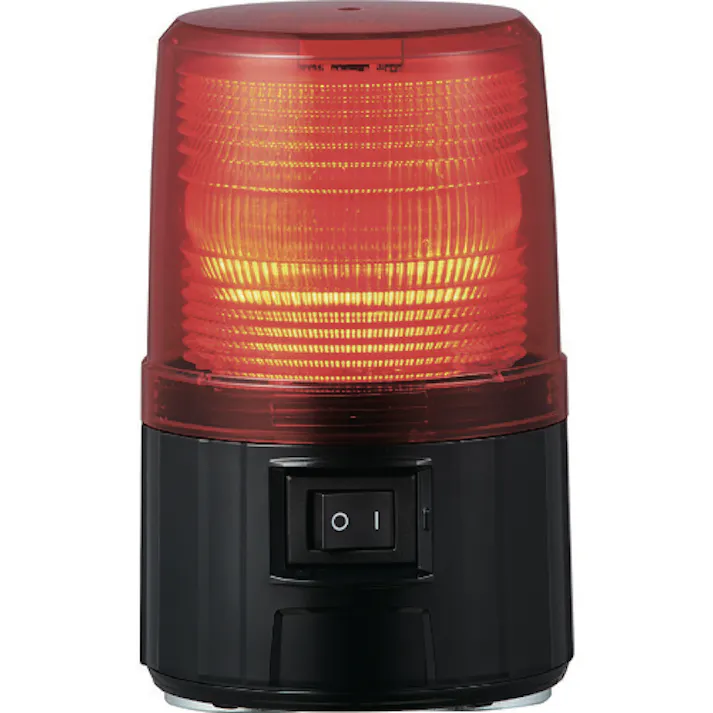 【CAINZ-DASH】パトライト 電池式フラッシュ表示灯 レッド PFH-BT-R【別送品】