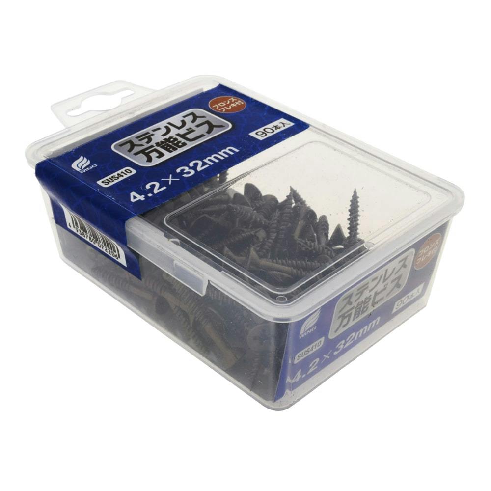 WING ステンレス万能ビス ブロンズフレキ付 4.2×32mm 90入