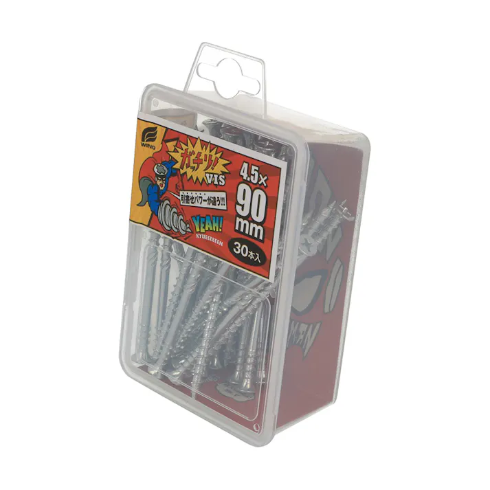 WING ガッチリビス 4.5×90mm 30入