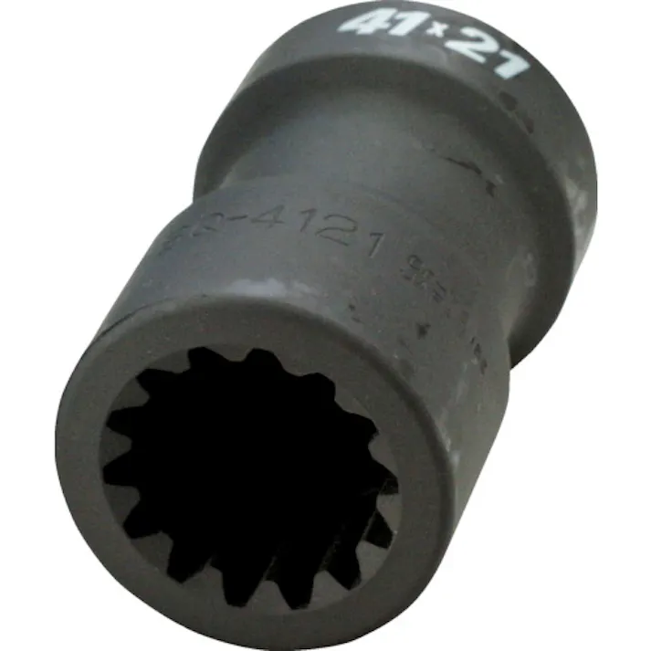 【CAINZ-DASH】フラッシュツール スプライン コンビネーション ソケット 差込#5スプライン 6角41mm SWBQ-4121【別送品】