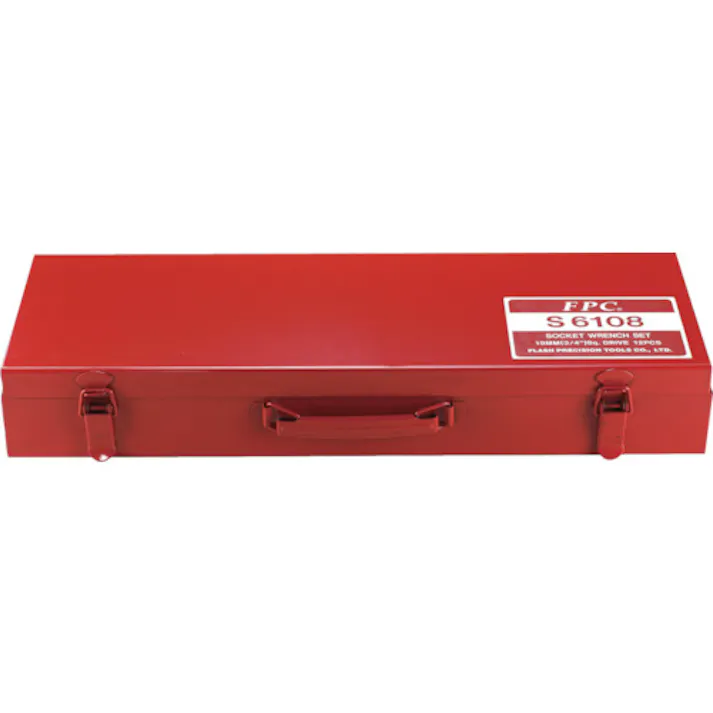 【CAINZ-DASH】フラッシュツール ソケットレンチセット 差込角19.0mm 12角 S-6108【別送品】