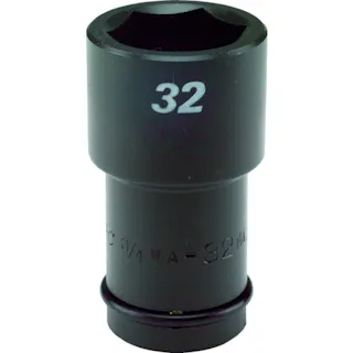 【CAINZ-DASH】フラッシュツール インパクト セミロング ソケット 差込角19mm 対辺33mm 3/4WA-33【別送品】