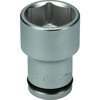 【CAINZ-DASH】フラッシュツール インパクト用スーパースリムソケット セミロングソケット 6角 差込角19mm 対辺41mm 6WG-41【別送品】