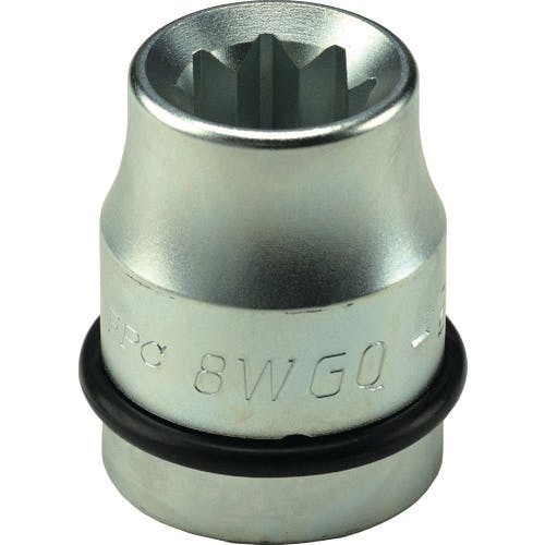 フラッシュツール インパクト用スーパースリム袋ナット用ソケット 差込角:25.4mm 対辺:二重4角21mm 8WGQ-21 インパクト用ソケット(自動車整備用) フラッシュツール インパクト用スーパースリム袋ナット用ソケット 差込角:25.4mm 対辺:二重4角21mm 8WGQ-21 インパクト用ソケット(自動車整備用)