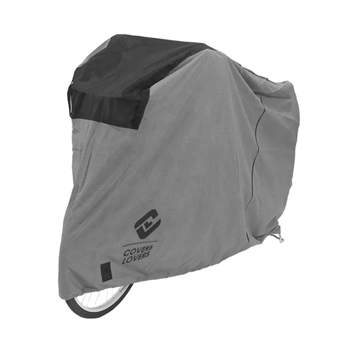 COVERS LOVERS ボディカバー アシスト後ろカゴ付用 杢グレー