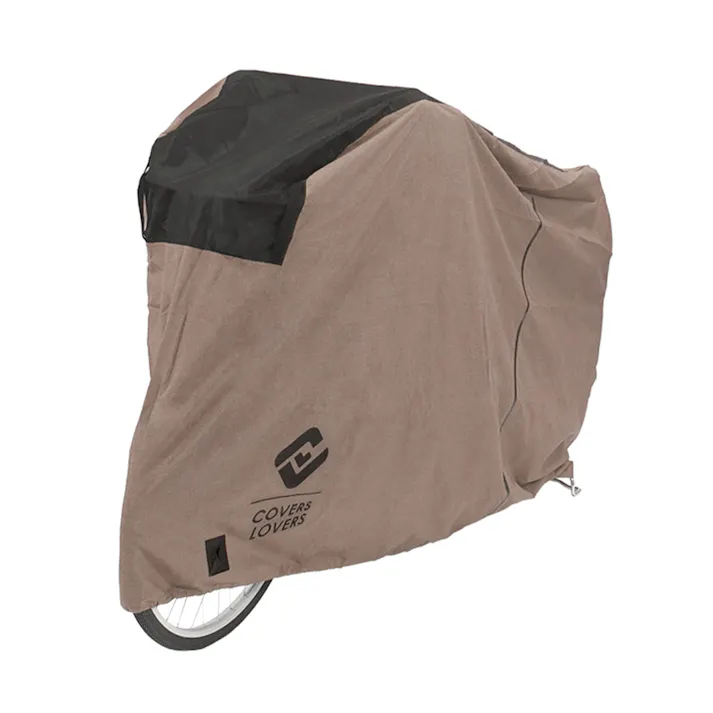 COVERS LOVERS ボディカバー アシスト後ろカゴ付用 杢ベージュ