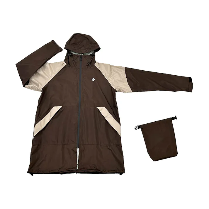 COVER LOVERS メンズレインコート ブラウン M/L