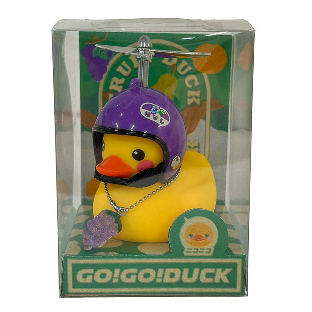 GO！GO！DUCK！ ライト＋ホーン フルーツ ブドウさん