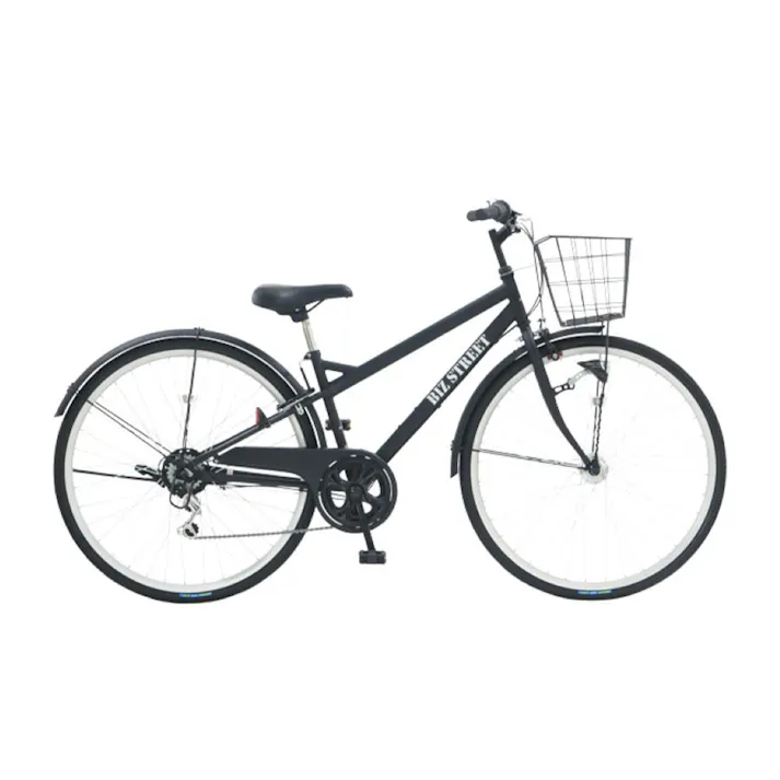 【自転車】BIZ STREET ビズストリートN 27インチ ツヤケシブラック