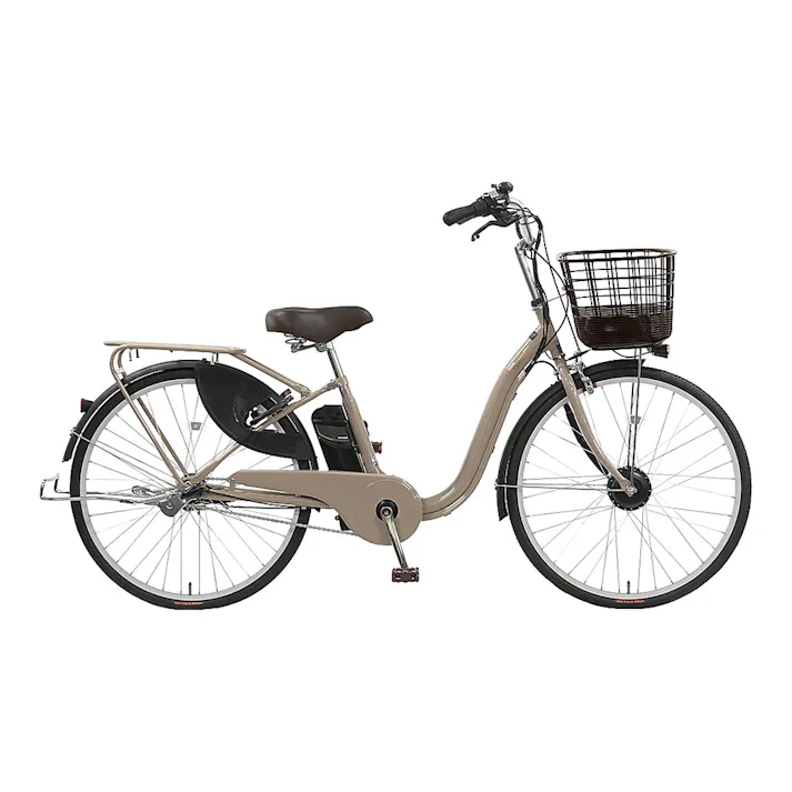 【自転車】電動アシスト自転車 EVOL-VIVACE エボルヴィヴァーチェ 26型 EVV63A マットモカベージュ