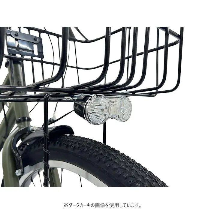 電動アシスト自転車 evol GTKW エヴォル GTKW 26インチ 6段変速 EGK66A マットモカベージュ
