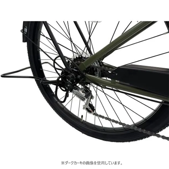 電動アシスト自転車 evol GTKW エヴォル GTKW 26インチ 6段変速 EGK66A マットモカベージュ