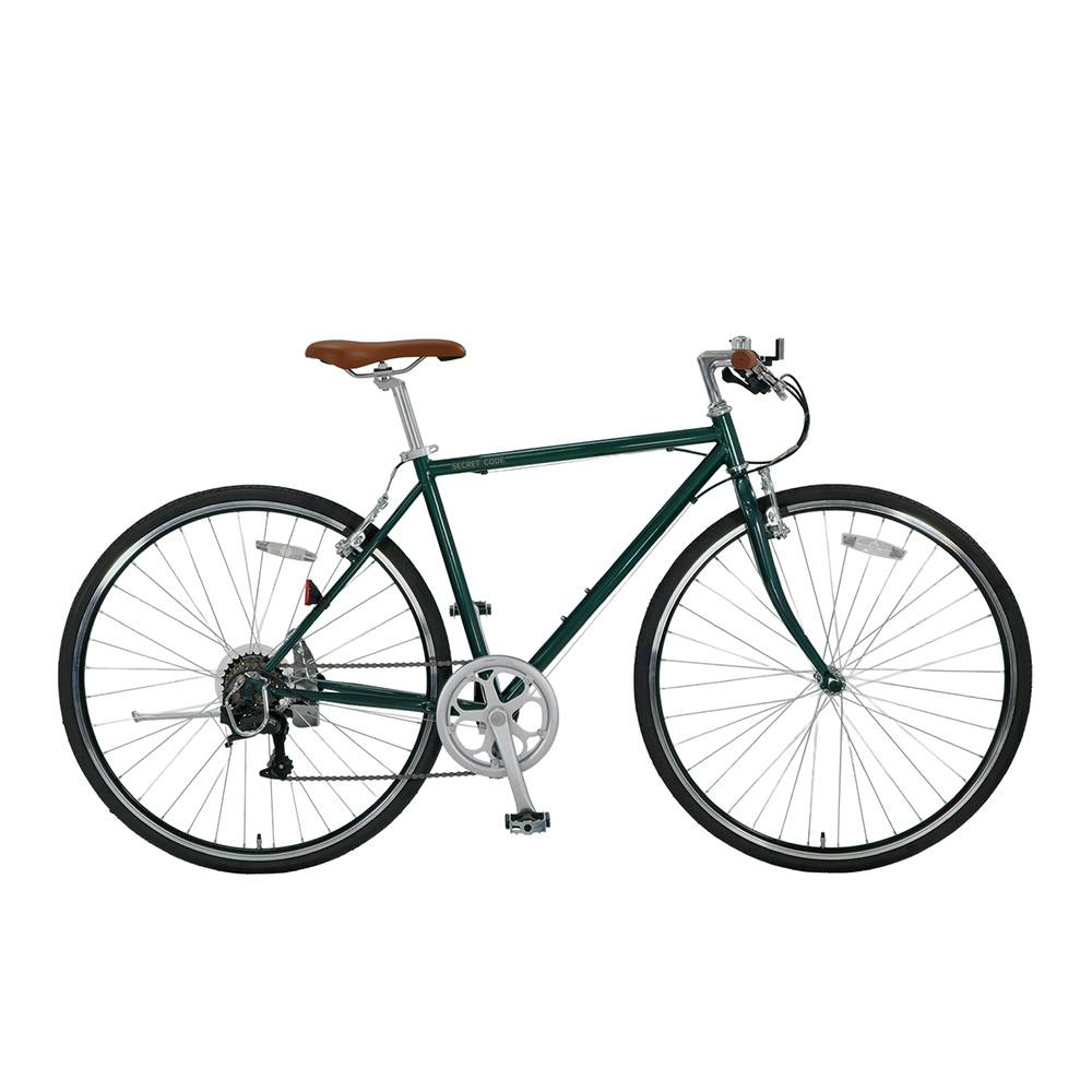 【自転車】26年モデル クロスバイク SECRETCODE シークレットコード 700 6段変速 SEC70A フォレストグリーン