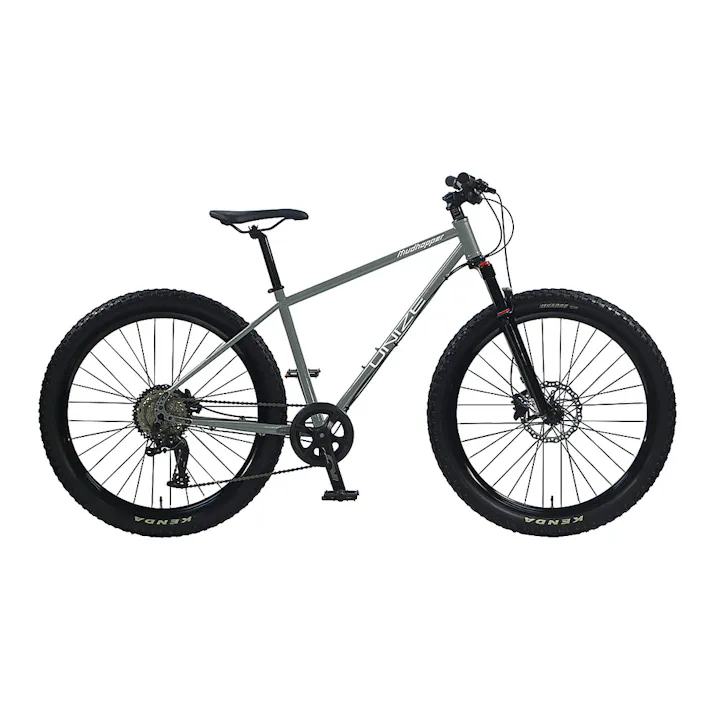 【自転車】26年モデル マウンテンバイク UNIZE MUDHOPPER 430mm 27.5インチ 外装9段 UMM75B マンハッタングレー