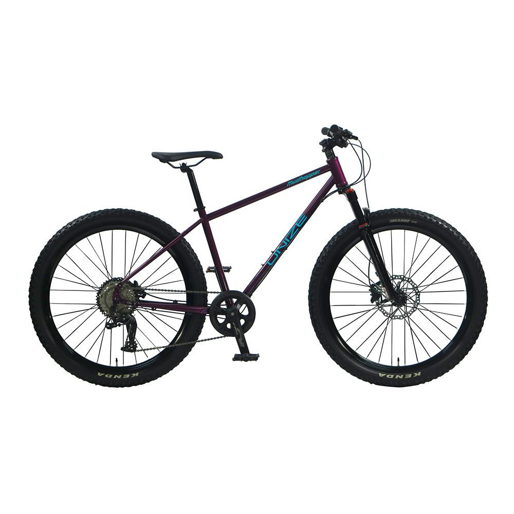 【自転車】26年モデル マウンテンバイク UNIZE MUDHOPPER 430mm 27.5インチ 外装9段 UMM75B パープルメタリック