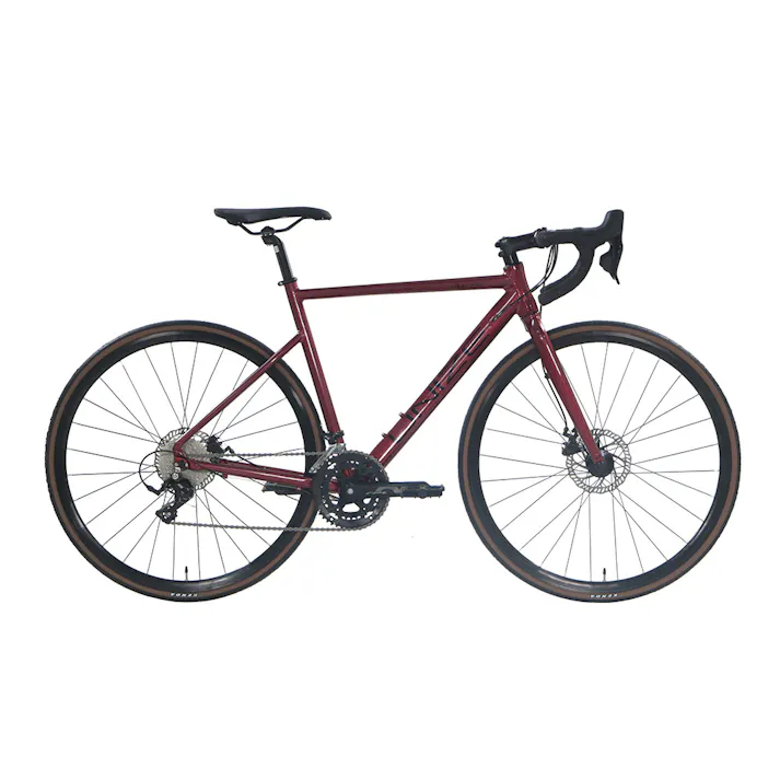 【自転車】26年モデル UNIZE AVIS ユナイズ アビス 520mm 700 外装18段 UAL70B バーガンディ