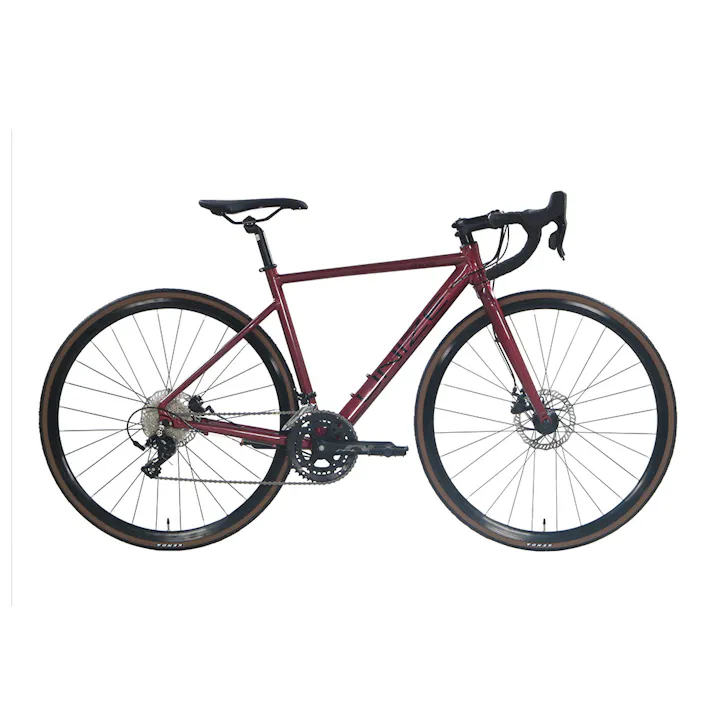【自転車】26年モデル UNIZE AVIS ユナイズ アビス 480mm 700 外装18段 バーガンディ UAM70B