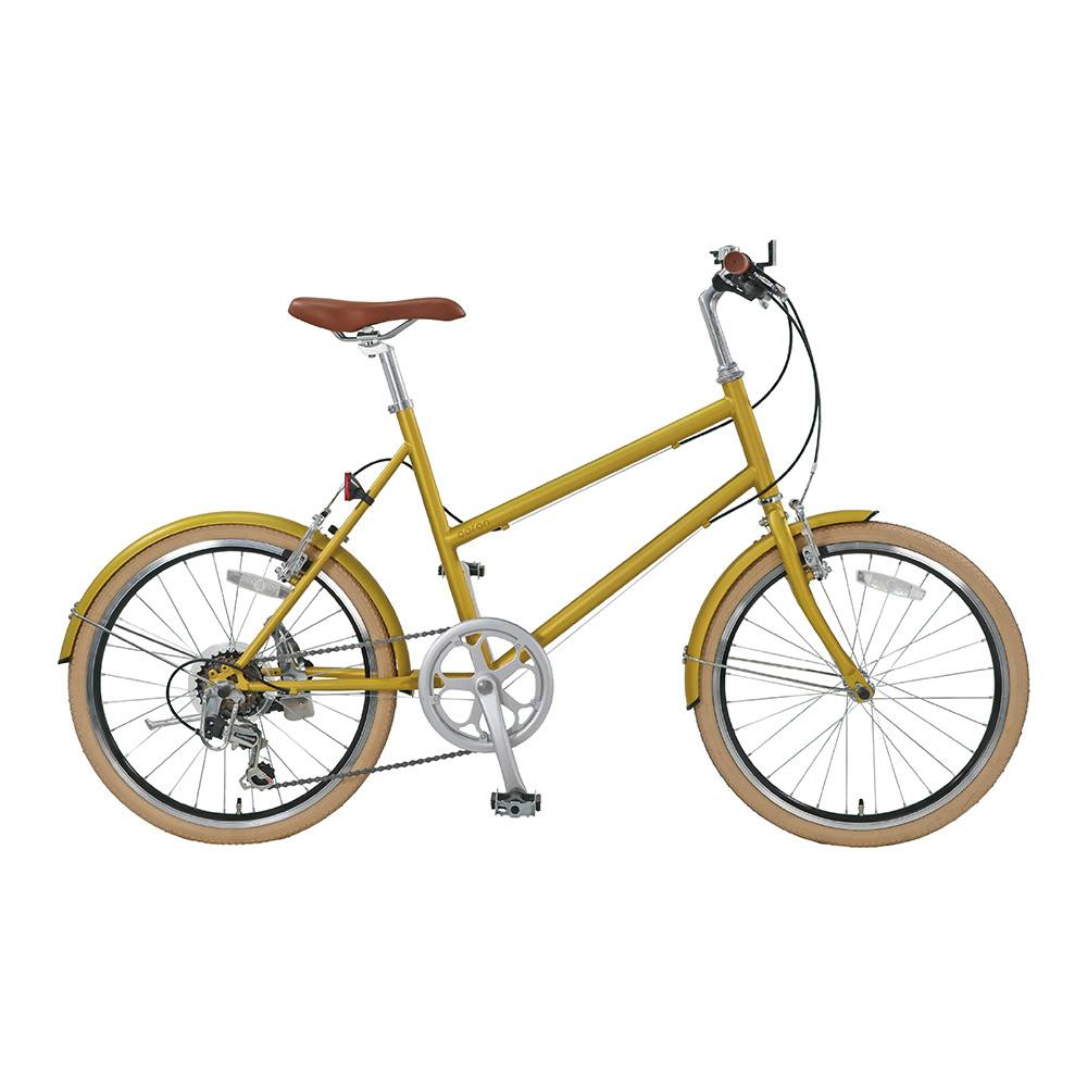 あさひ製 ROOTSコロンCORON 20インチ6速460mm minivelo 自転車】UNIZE ミニベロ CORON コロン 20インチ 外装6段 UCO06A マット