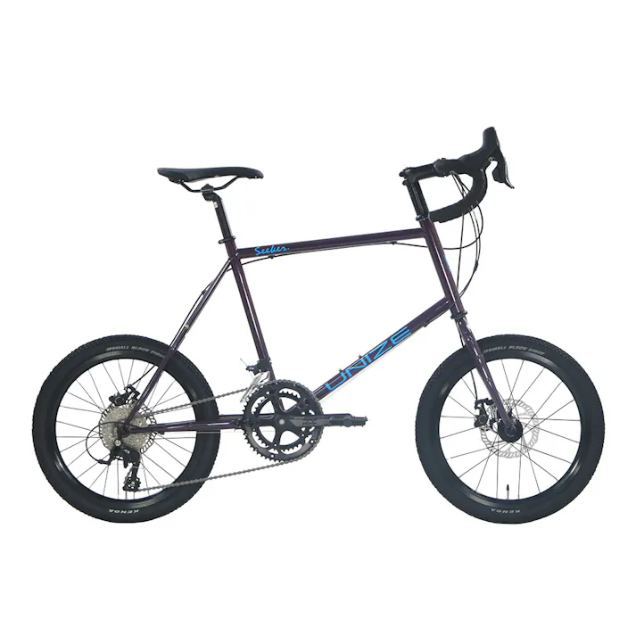 【自転車】26年モデル UNIZE SEEKER D ユナイズ シーカー 500 20インチ 外装16段 USL08B パープルメタリック