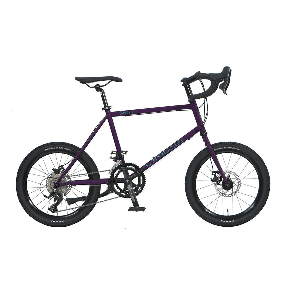 【自転車】26年モデル UNIZE SEEKER D ユナイズ シーカー 450 20インチ 外装16段 USM08B パープルメタリック