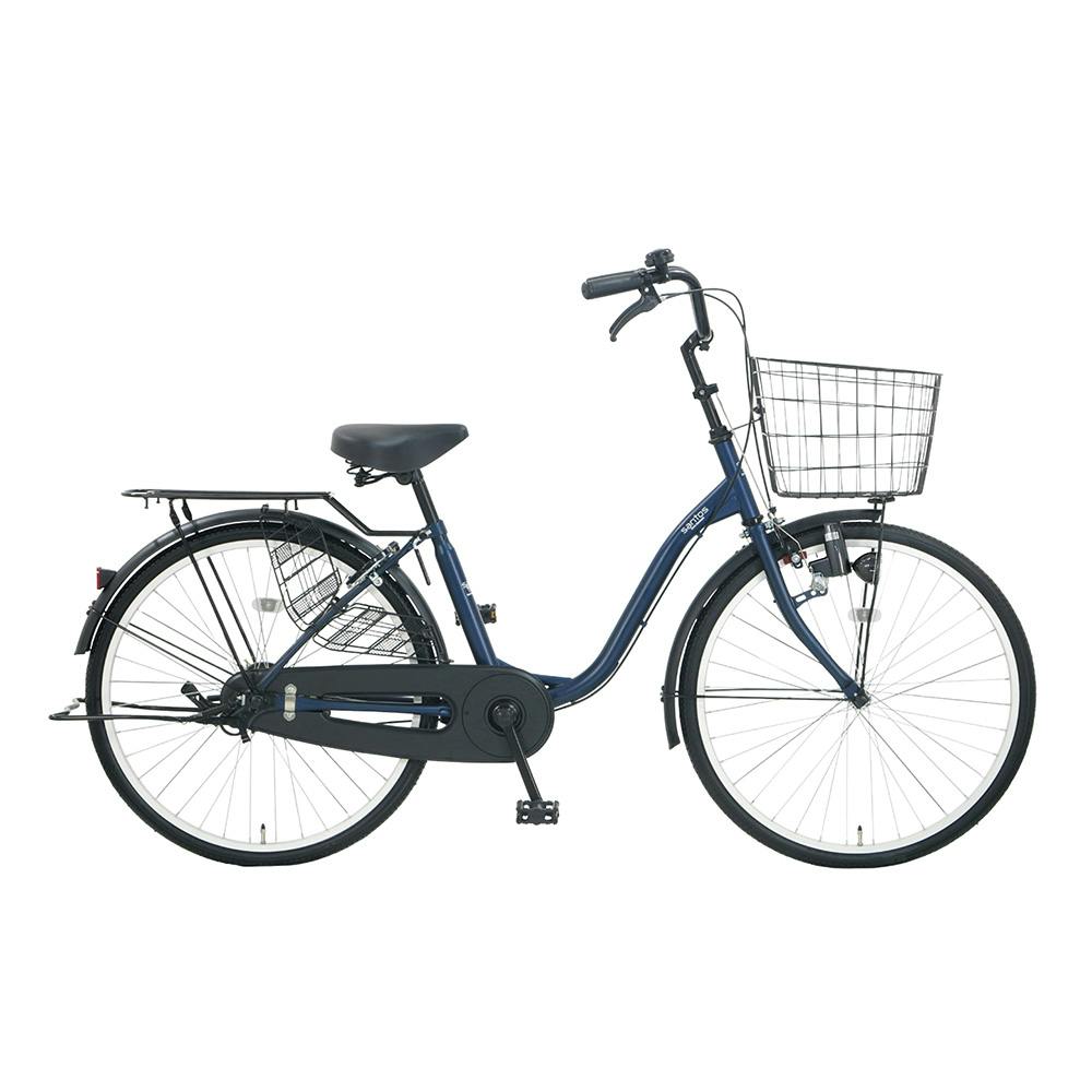 【自転車】シティサイクル サントスL24 STL24C 24インチ マットシルクネイビー
