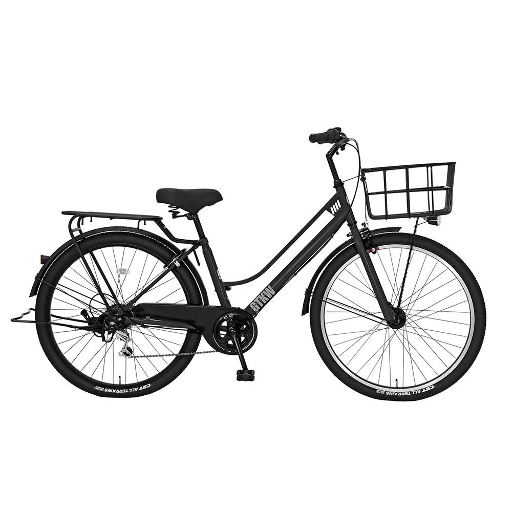 【自転車】26年モデル NORNO ノルノ GTKW275 GTK75A 27.5インチ 6段変速 ツヤケシブラック