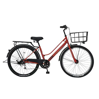 【自転車】26年モデル NORNO ノルノ GTKW275 GTK75A 27.5インチ 6段変速 アカレンガ