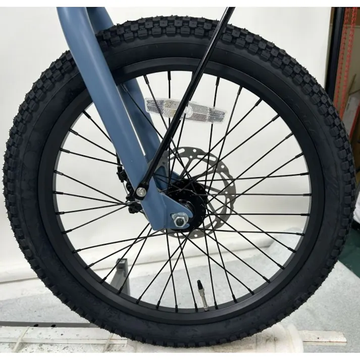 電動アシスト自転車 evol AERITH エヴォル エアリス 20インチ 外装7段 マットブルーグレー EAE07B